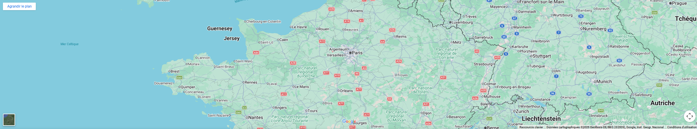 carte map du nord de la France
